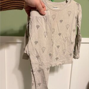 Kyte BABY Beige Hot Air Balloon Pajama Set